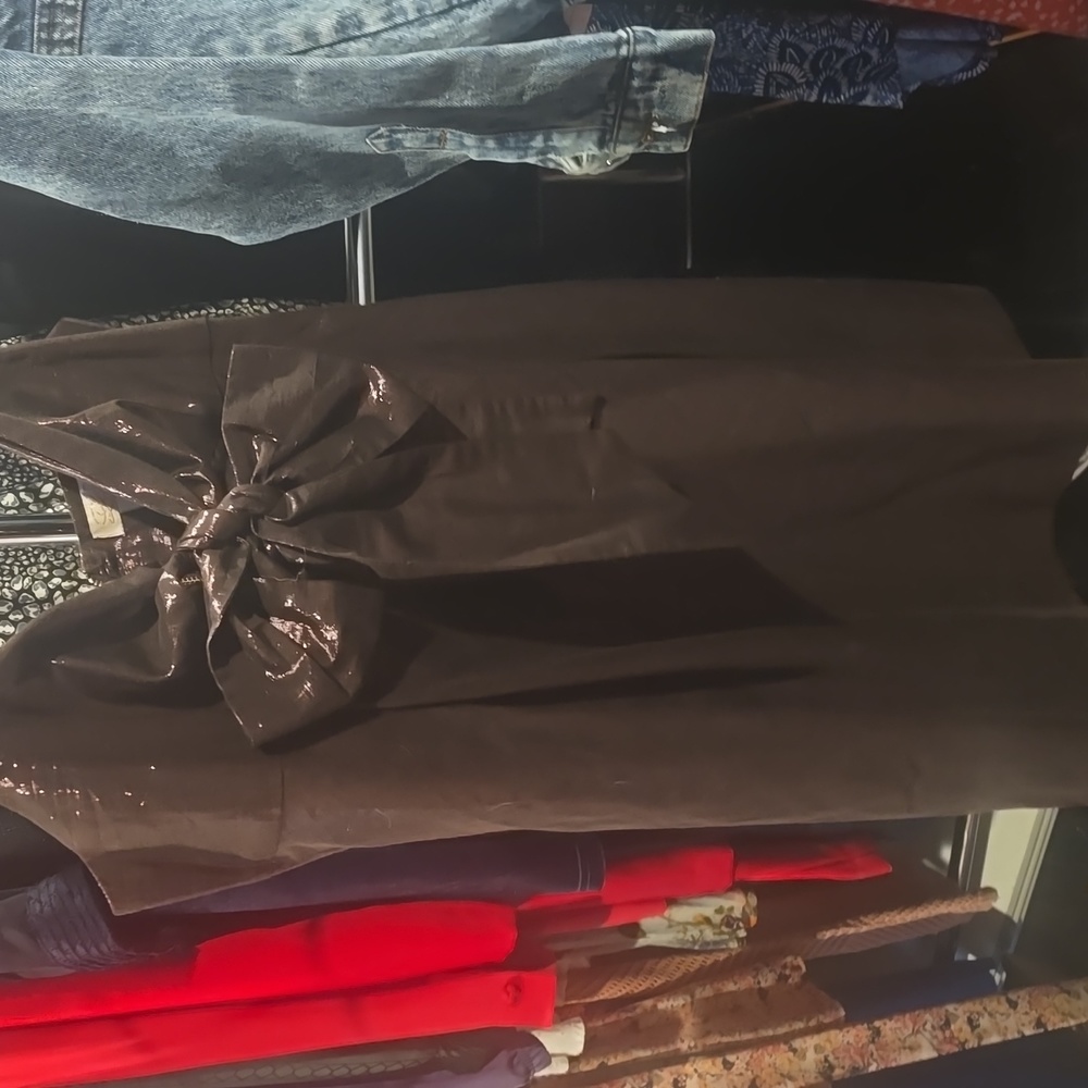 LaROK Brown shimmery dress medium